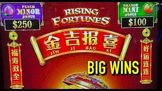 Winning on Mighty Cash, The Hobbit, Rising Fortunes Slots and more!!