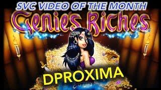 •Slot Video Creators' Video of the Month - Genie’s Riches - Slot Machine Bonus  (DProxima)