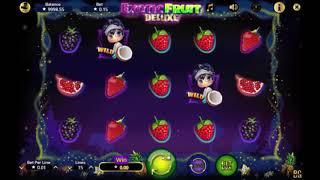 Exotic Fruit Deluxe slot from Booming Games - Gameplay