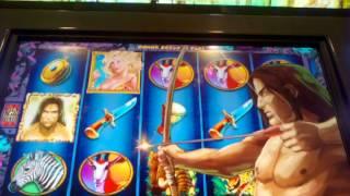 ****NEW****  Aristocat Tarzan of the APES Bonus free spins. slot machine