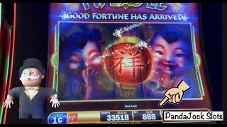 Cheaters, angry betting and Good Fortune Arriving on max bet!