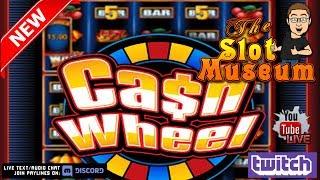 LIVE  QUICK HITS TRIPLE CASH WHEEL  NEW AT THE SLOT MUSEUM