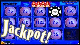 ️HIGH LIMIT Lightning Cash Magic Pearl HANDPAY JACKPOT ️$75 SPIN BONUS ROUND Slot Machine Casino