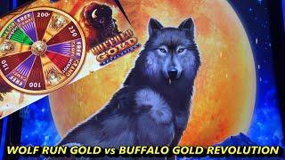 SO  GENEROUS !! WOLF VS BUFFALO50 FRIDAY 156WOLF RUN GOLD / BUFFALO GOLD REVOLUTION Slot栗スロット
