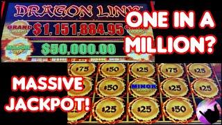 ONE IN A MILLION? MASSIVE JACKPOT Playing EVERY $1 Million High Limit Slot in Las Vegas!