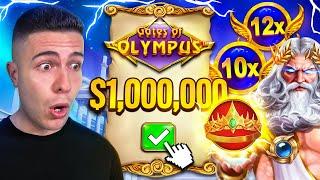 SPENDING $1,000,000 ON GATES OF OLYMPUS
