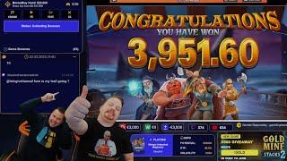 LIVE: SLOTS AND TABLES WITH K&HWrite !Gold in Chat for €500 !Giveaway