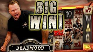 Finaly TRIPLE WILD on DEADWOOD ! BIG WIN!