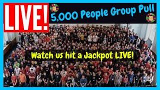 LIVE! Huge jackpot-High Limit Slots-Group Pull-Cosmopolitan Las Vegas