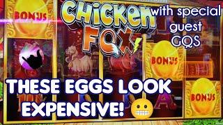 How Much Do 3 Eggs Cost in Las Vegas?  Chicken Fox with @GambleholicQueenSlots