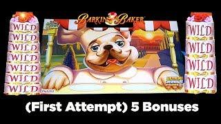 (First Attempt/ First Look) Barkin' Baker- by Konami - 5 Bonuses