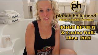 LAS VEGAS - Planet Hollywood Room & Casino Walk Thru 2021