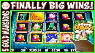 OMG Finally! We Won BIG on Huff N More Puff Slot Machine