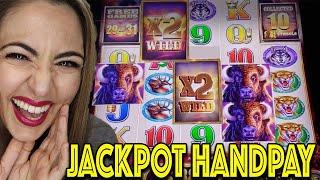 My BIGGEST HANDPAY EVER on EXTREME BUFFALO GOLD!