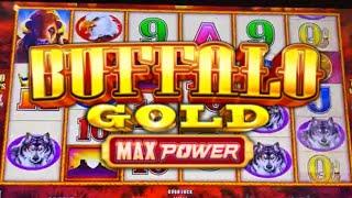 Buffalo Gold Max Power - Up to 46,656 Ways to Win! $500 Double or Nothing Live Slot Play