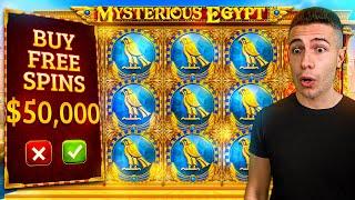 $50,000 Bonus Buy on MYSTERIOUS EGYPT  (50K Bonus Buy Series #22)