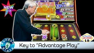 ️ New - Treasure Box Dynasty Slot Machine Bonus with Advantage Play
