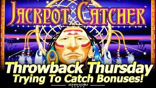 Chasing Bonuses in Las Vegas for Throwback Thursday! Jaguar Mist and Jackpot Catcher at Palms Casino