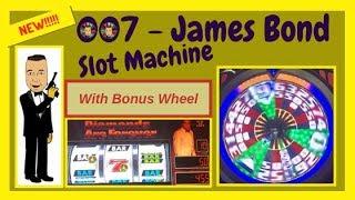 •NEW! James Bond 007 Slot Machine Live Play•
