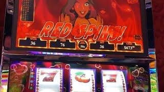 RUBY WAS ON FIRE! RIVERWIND CASINO #choctaw #riverwind #casino #slots #vgt