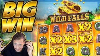 BIG WIN!!! Wild Falls BIG WIN!! Casino Slot from CasinoDaddy Live Stream