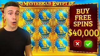 $40,000 Bonus Buy on MYSTERIOUS EGYPT  (40K Bonus Buy Series #21)