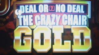 £5 Challenge Deal or no Deal Fruit Machine Crazy Chair GOLD at Hollywood Bowl Bracknell