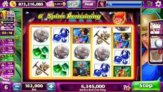 HOT HOT PENNY GEM HUNTER Video Slot Casino Game with a FREE SPIN BONUS