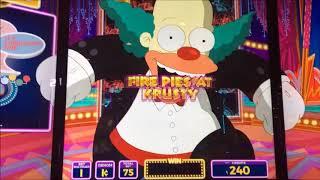 The Simpsons Slot Machine Free Spins, Krusty Feature & Moe Respin!