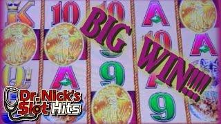 **BIG WIN!!!** Buffalo Gold Slot Machine (4 Bonuses)