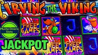 IRVING THE VIKING SLOT/ MAX BETS/ FREE GAMES/ LIMITE ALTO/ JACKPOT$$$$$
