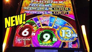 Lets try out this new 3 reel slot, Legend of the Phoenix max bet play
