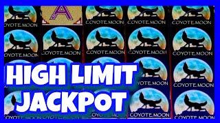 COYOTE MOON HIGH LIMIT $100 SPINS  MUCHO DINERO SLOTS AND JACKPOTS  HIGH LIMIT FREE GAMES