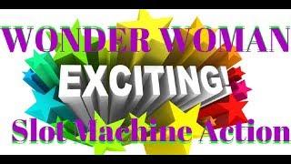 Wonder Woman Exciting Slot Machine Action