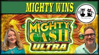 SLOT MACHINE MALFUNCTION!  WONDER 4 BOOST WILD AMERICOINS AND MIGHTY CASH ULTRA FOR THE WIN!
