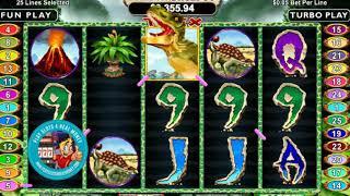 FREE TREX SLOT MACHINE GAMEPLAY BY RTG   [PLAY SLOTS FOR REAL MONEY ]