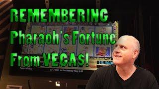 Remembering The HUGE Pharaoh's Fortune WIN from Vegas! | The Big Jackpot