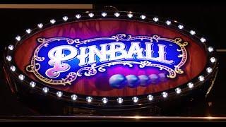 PinBall  MAX BET  LIVE PLAY w Bonus Slot Machine in Las Vegas #ARBY