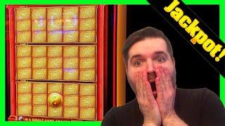 RARE HIT!!  FULL SCREEN OF WILD GOLD REELS IS A MASSIVE JACKPOT HAND PAY!