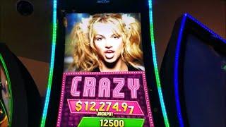 Britney Spears Slot Machine  Bonus  Win  !!! LIVE PLAY MAX BET