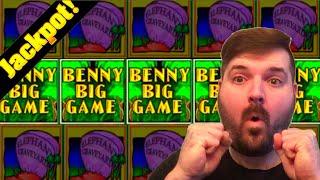 I USED This BETTING METHOD To Land A JACKPOT HAND PAY On Benny Big  Game!