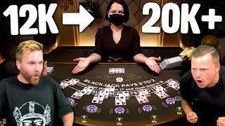 VIP Blackjack BIG BETS!