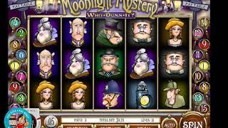 MOONLIGHT MYSTERY Slot Machine GAMEPLAY  RIVAL GAMING   PLAYSLOTS4REALMONEY