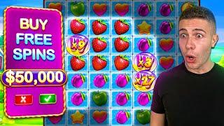 $50,000 Bonus Buy on FRUIT PARTY 2  (50K Bonus Buy Series #23)