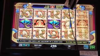 *Nice Win!* - Cleopatra Slot Machine Bonus (HIGH LIMIT!)