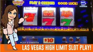 High Limit, Max Bet Live Slot Play!  Blazing 7s, Double Top Dollar, Triple Stars & Piggy Bankin'!