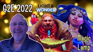 G2E 2022: Magic Lamp   *** Light & Wonder ****