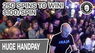 DY-NO-MITE! 250 Spins to Win  TWO Group Pulls! $100/Spin WHEEL OF FORTUNE!