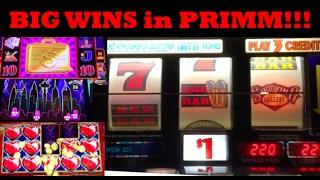 WINNING lots of $$$ on the most random Slot Machine in Primm Nevada!