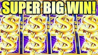 SUPER BIG WIN! YES!! I GOT THE 4 WILD REELS! $5.00 BET DOLLAR STREAK Slot Machine (AINSWORTH)